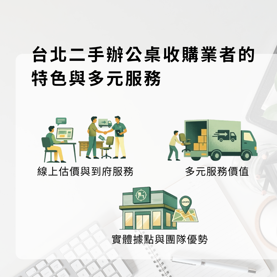 台北二手辦公桌收購業者